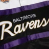 Script Heavyweight Satin Jacket Baltimore Ravens