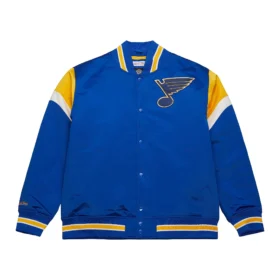 St. Louis Blues Blue Varsity Jacket