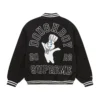 Supreme X Mitchell & Ness Doughboy Twill Black Varsity Jacket