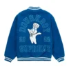 Supreme X Mitchell & Ness Doughboy Twill Blue Varsity Jacket