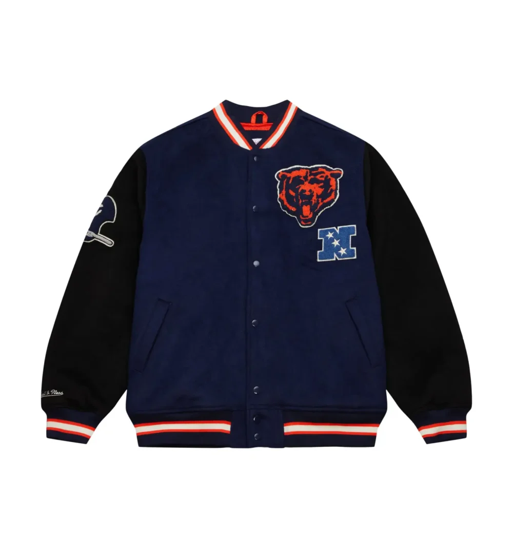 Team Legacy Varsity Jacket Chicago Bears