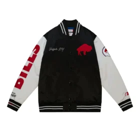 Team Origins Varsity Satin Jacket Buffalo Bills