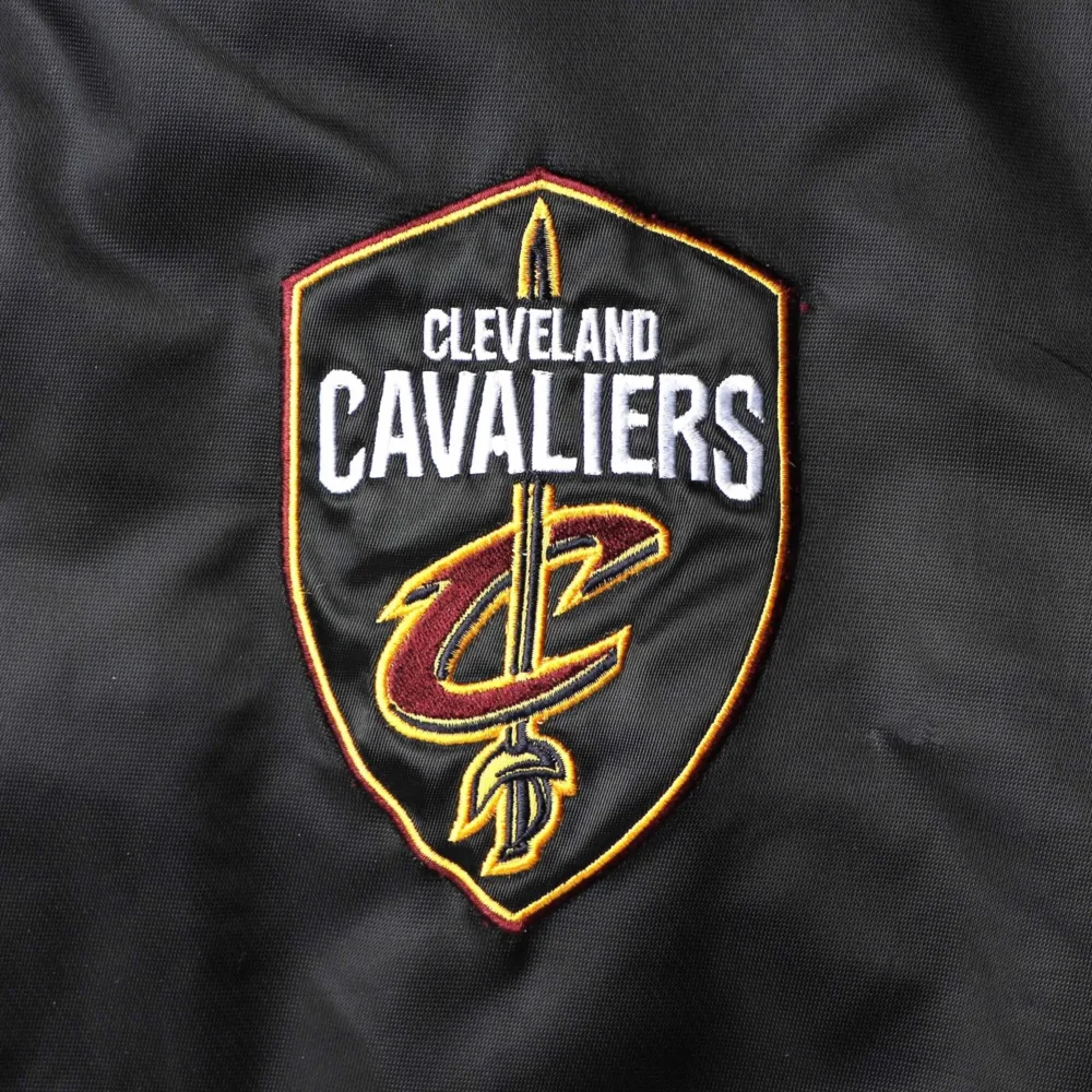 The Champ Starter Cleveland Cavaliers Satin Varsity Jacket