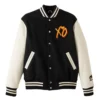 The Weeknd XO X Roots Kiss Land Wool & Leather Varsity Jacket