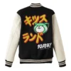 The Weeknd XO X Roots Kiss Land Wool & Leather Varsity Jacket