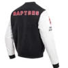 Toronto Raptors Pro Standard Black Classic Wool Varsity Jacket