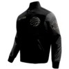 Toronto Raptors Pro Standard Black & Gold Varsity Jacket