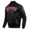 Toronto Raptors Pro Standard Roses Satin Varsity Jacket