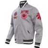 Toronto Raptors Pro Standard Crest Emblem Wool Varsity Jacket