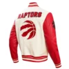 Toronto Raptors Retro Classic Wool & Leather Varsity Jacket