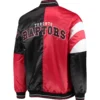 Toronto Raptors Starter Leader Satin Varsity Jacket