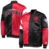 Toronto Raptors Starter Leader Satin Varsity Jacket