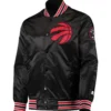 Toronto Raptors Starter The Diamond Classic Satin Varsity Jacket