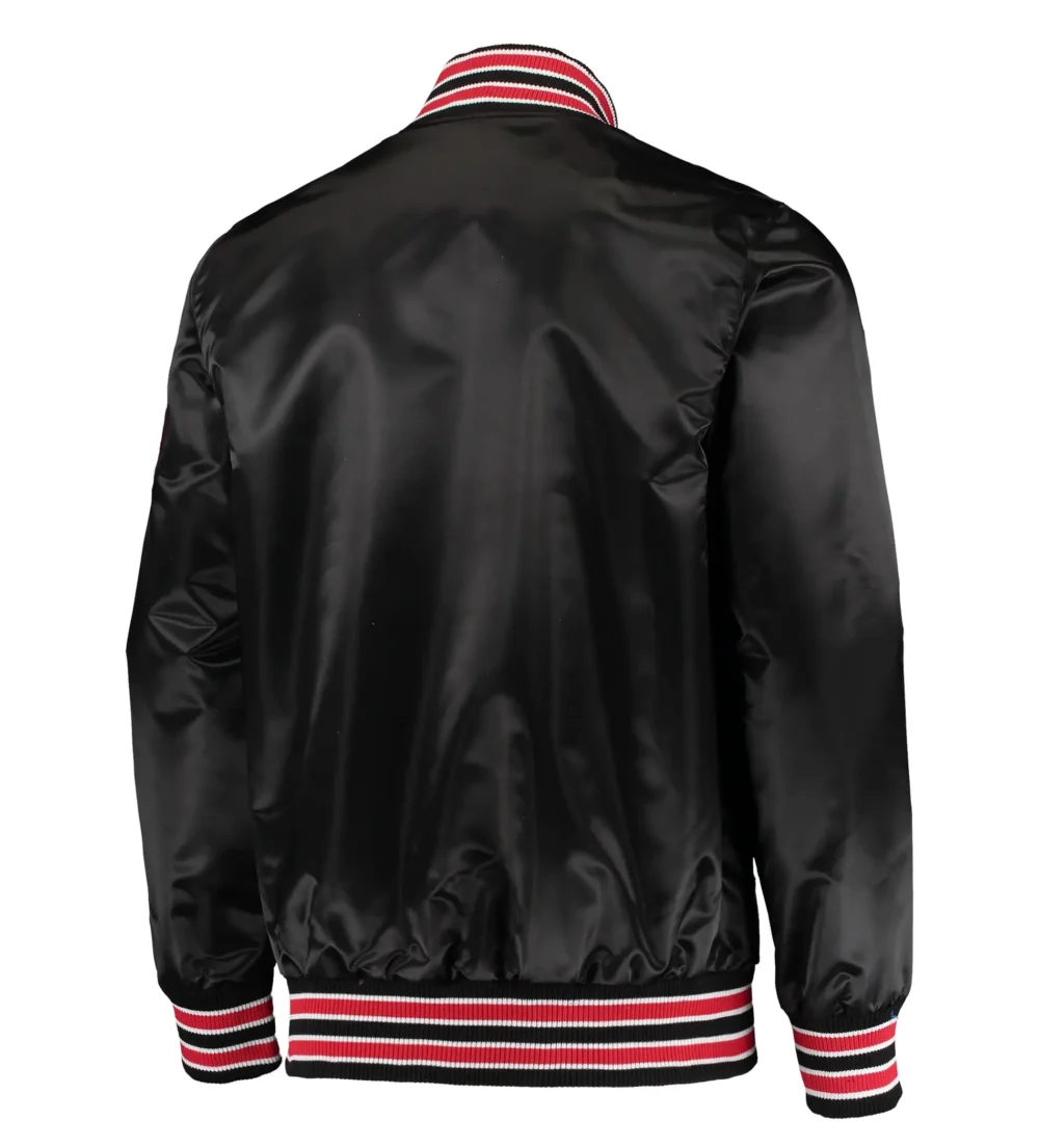 Toronto Raptors Starter The Diamond Classic Satin Varsity Jacket