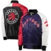 Toronto Raptors Starter Tricolor Remix Raglan Varsity Jacket