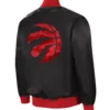 Toronto Raptors Starter The Ambassador Satin Varsity Jacket