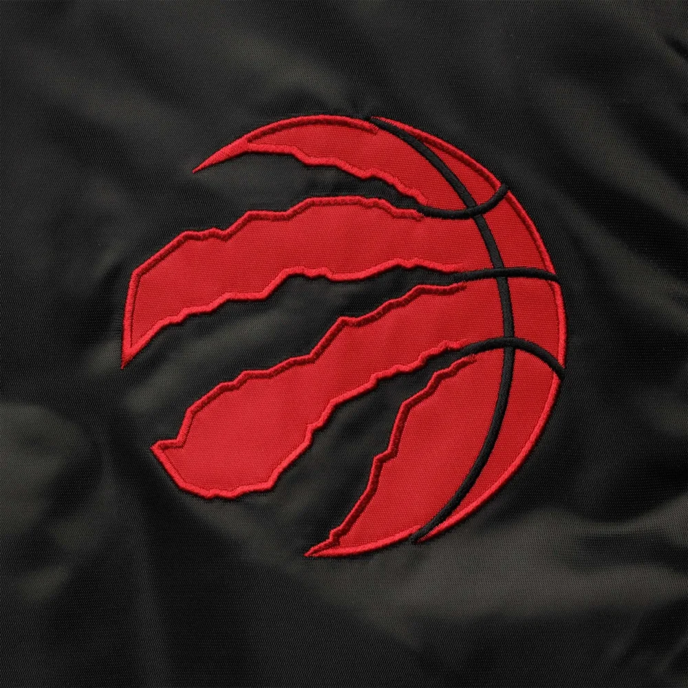 Toronto Raptors Starter The Enforcer Satin Varsity Jacket