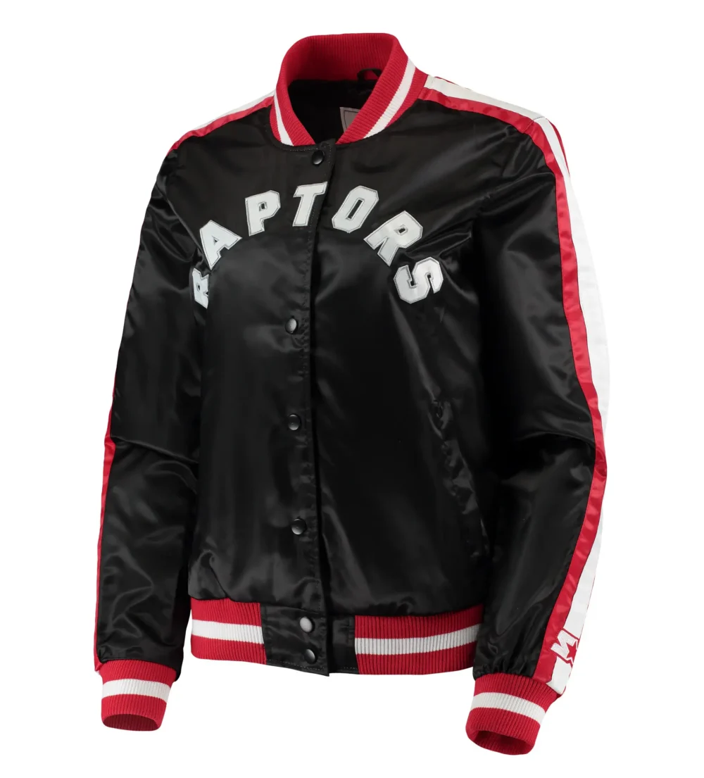 Toronto Raptors Starter Women’s Competition Satin Varsity Jacket