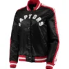 Toronto Raptors Starter Women’s Competition Satin Varsity Jacket