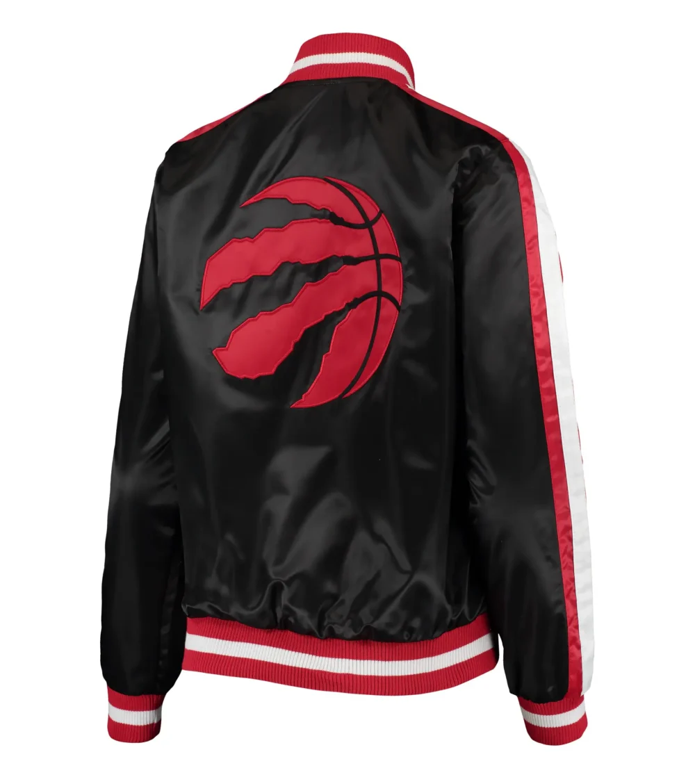 Toronto Raptors Starter Women’s Competition Satin Varsity Jacket