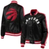 Toronto Raptors Starter Women’s Competition Satin Varsity Jacket