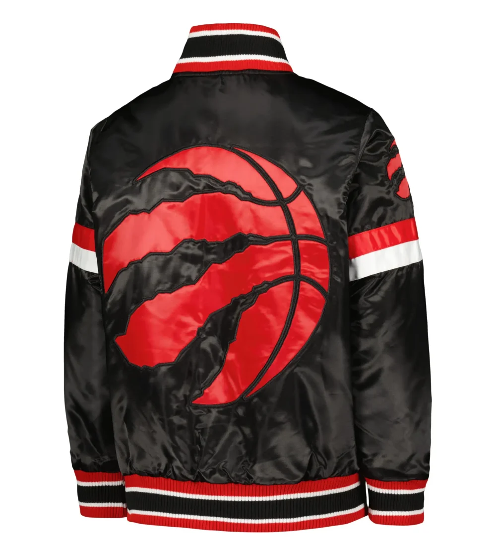 Toronto Raptors Starter Youth Home Game Satin Varsity Jacket