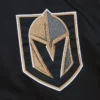 Vegas Golden Knights Black Satin Varsity Jacket