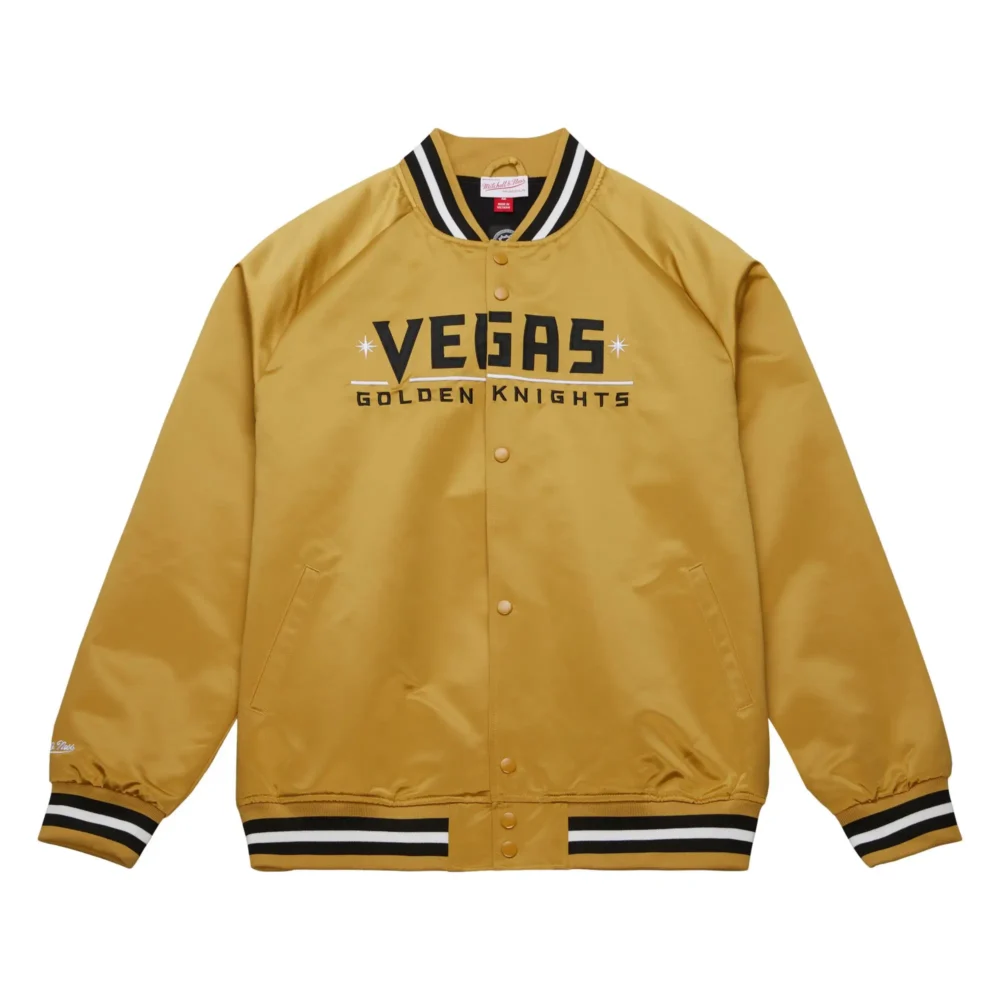 Vegas Golden Knights Current Logo Varsity Jacket