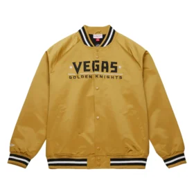 Vegas Golden Knights Current Logo Varsity Jacket