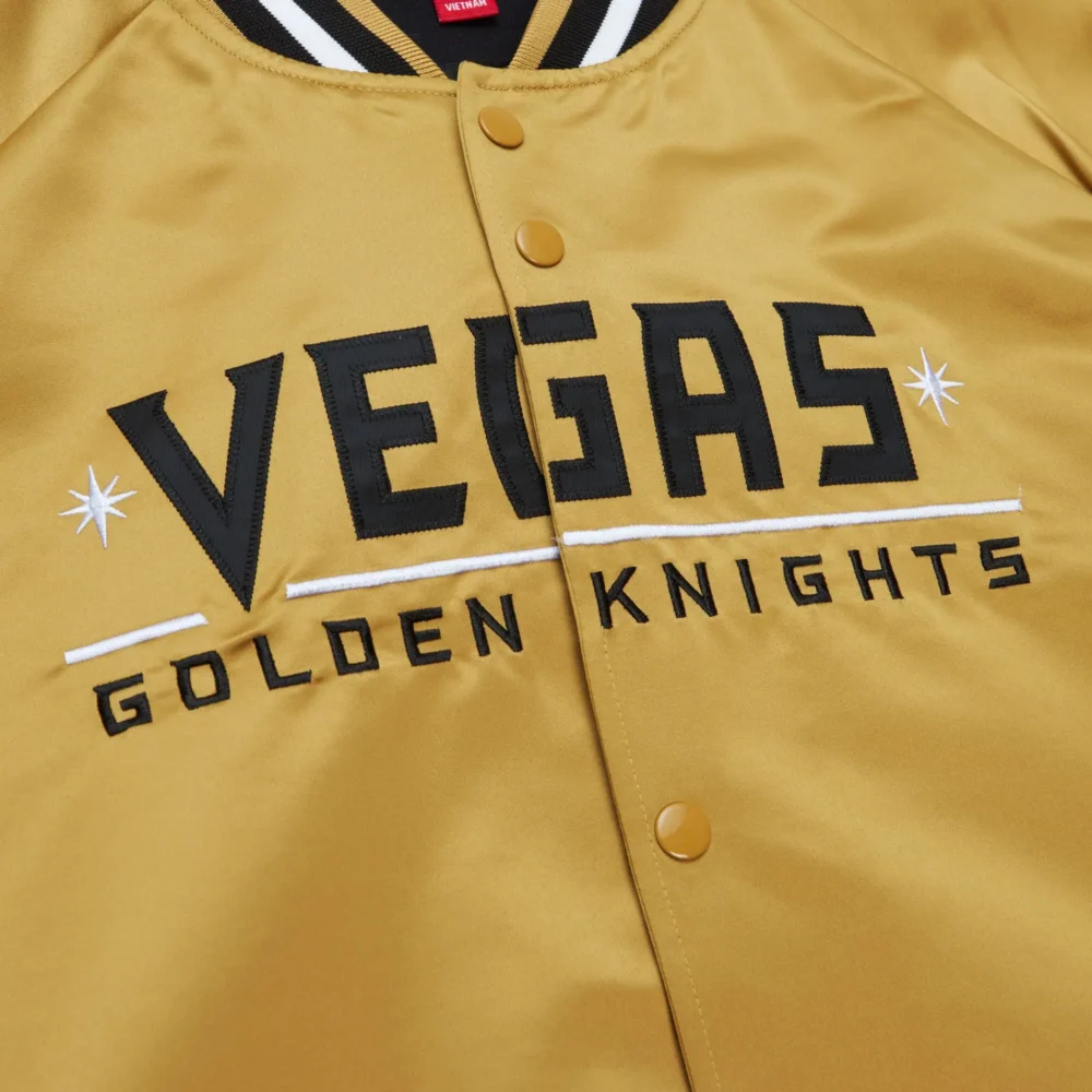 Vegas Golden Knights Current Logo Varsity Jacket