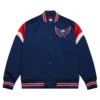 Washington Capitals Blue Varsity Jacket