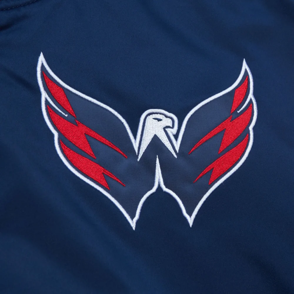 Washington Capitals Blue Varsity Jacket