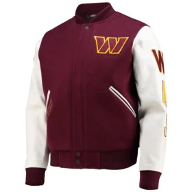 Washington Commanders Pro Standard Logo Varsity Jacket