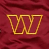 Washington Commanders Maroon Satin Varsity Jacket