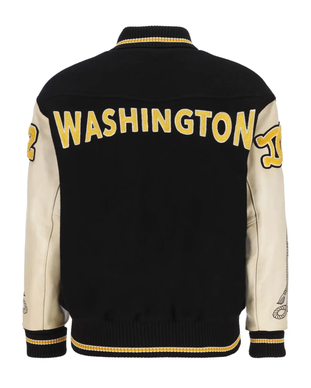 Washington Dee Cee logo Embroidered Varsity Jacket