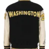 Washington Dee Cee logo Embroidered Varsity Jacket