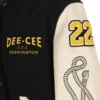 Washington Dee Cee logo Embroidered Varsity Jacket