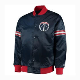 Washington Wizards Starter Satin Varsity Jacket