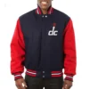 Washington Wizards Varsity Jacket Wool & Leather