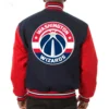 Washington Wizards Varsity Jacket Wool & Leather