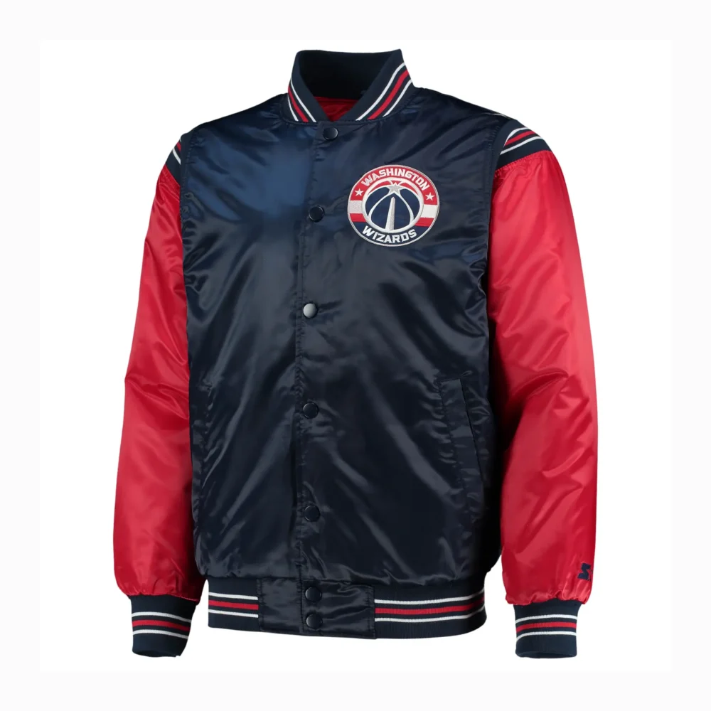 Washington Wizards Varsity Satin Jacket