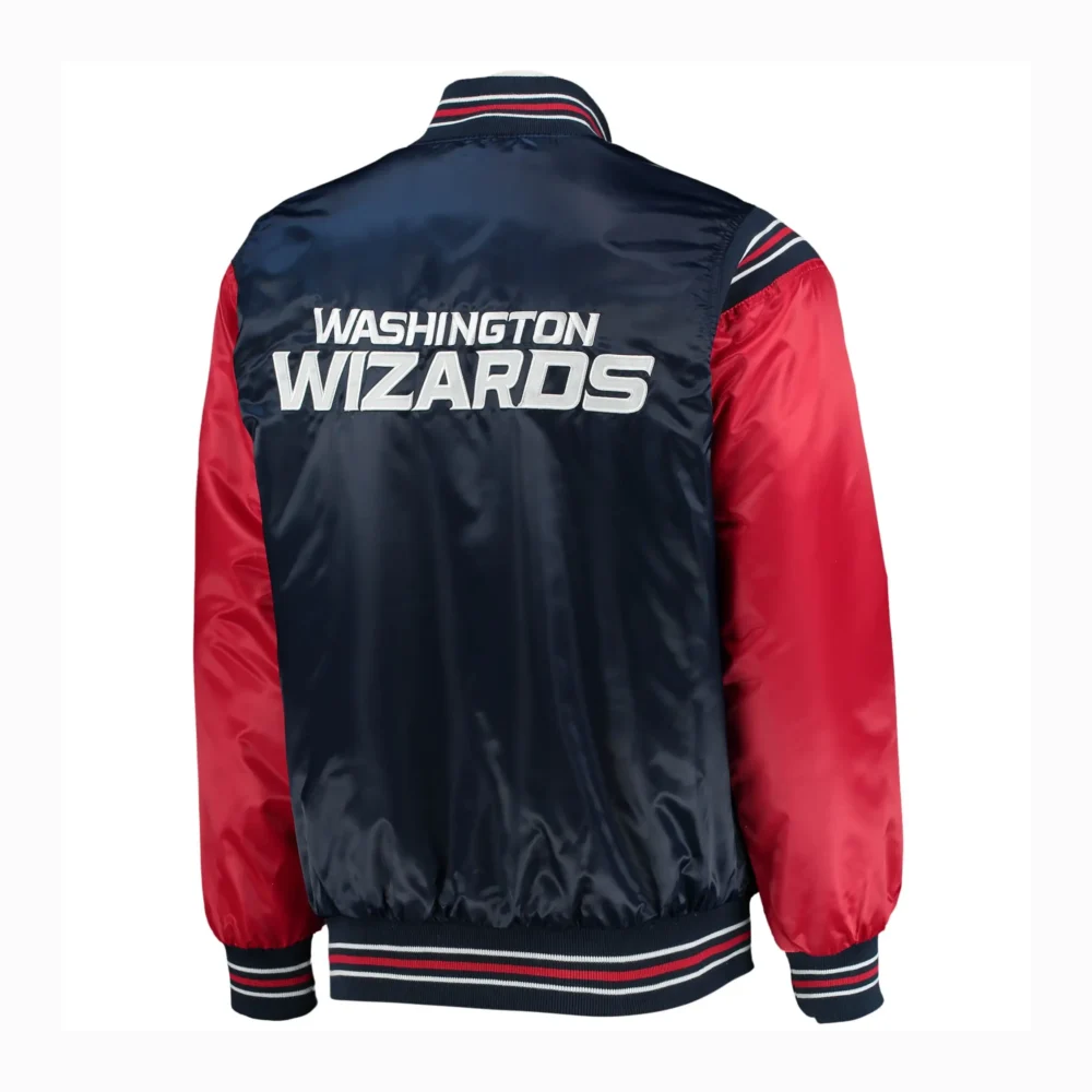 Washington Wizards Varsity Satin Jacket