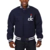 Washington Wizards Wool Navy Varsity Jacket