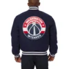 Washington Wizards Wool Navy Varsity Jacket