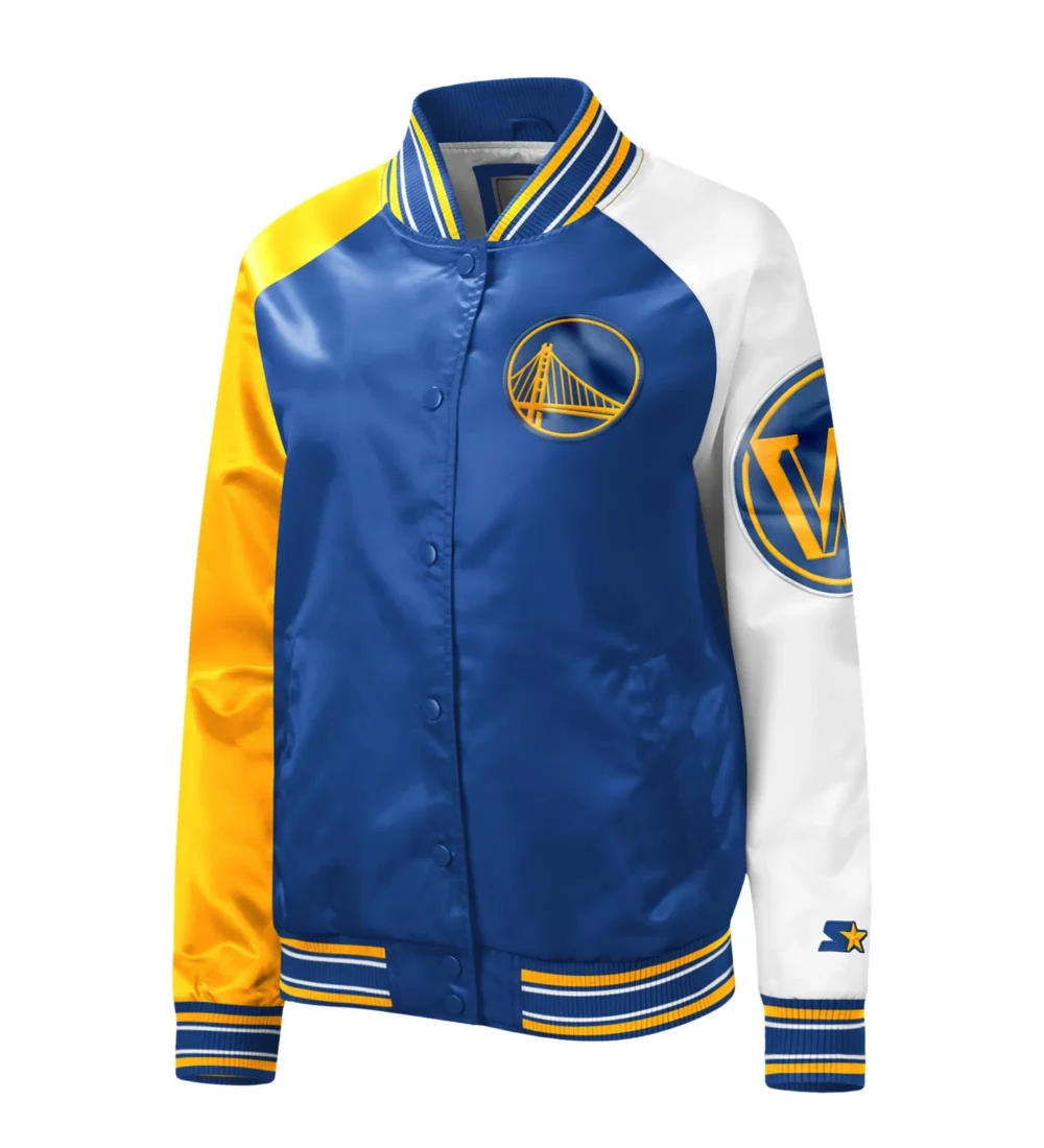 Golden State Warriors Starter The Prospect Raglan Jacket