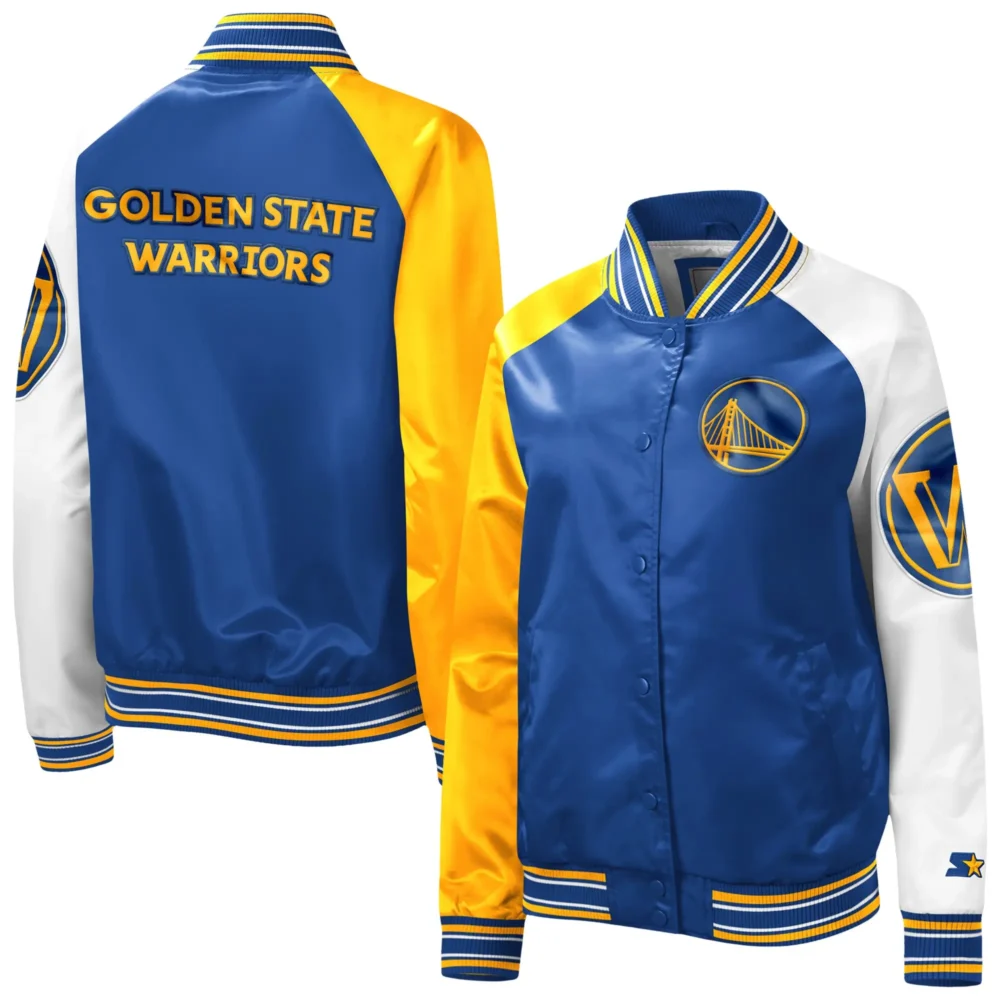 Golden State Warriors Starter The Prospect Raglan Jacket