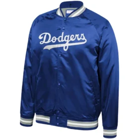 Women's 1980s Vintage Style Los Angeles Dodgers Bomber Jacket