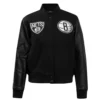 Women´s Brooklyn Nets Retro Classic Rib Varsity Jacket