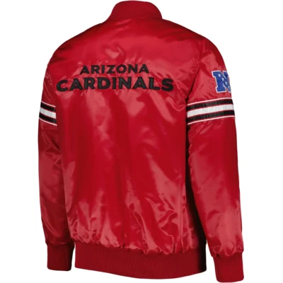 Arizona Cardinals Starter The Pick & Roll Satin Varsity Jacket