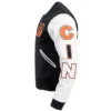 Cincinnati Bengals Classic Rib Wool & leather Varsity Jacket